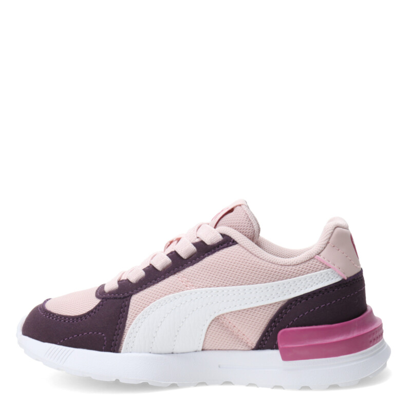 Championes Infantiles Puma Graviton AC Rosado - Violeta - Fucsia