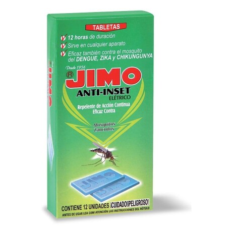 JIMO TABLETAS CAJA 12UN (6) ++ N/a