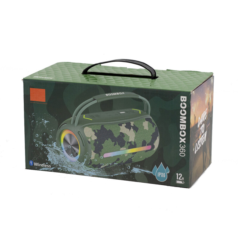 Parlante portatil bluetooth con correa simil charge squad Parlante portatil bluetooth con correa simil charge squad