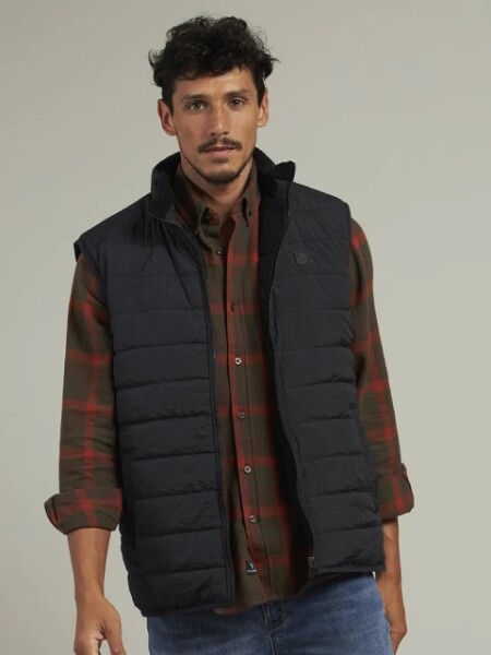 CHALECO POLANCO GUANO NEGRO