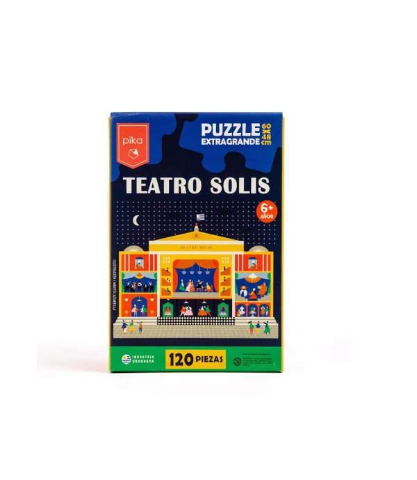 PUZZLE EXTRAGRANDE TEATRO SOLÍS 120 PZAS Único