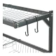 Escurridor Sobre Pileta Grande 85cm 2 Niveles Negro Negro