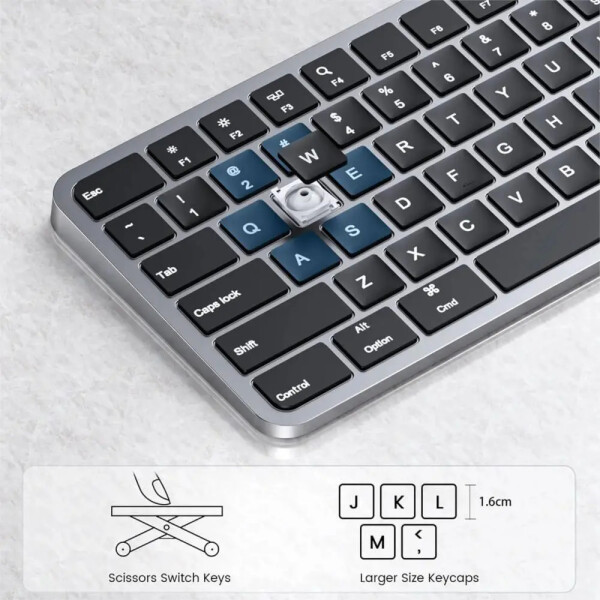 Combo Mouse Y Teclado Protoarc Bth Km100 Retroiluminado COMBO PROTOARC KM100-A MOUSE + TECLADO