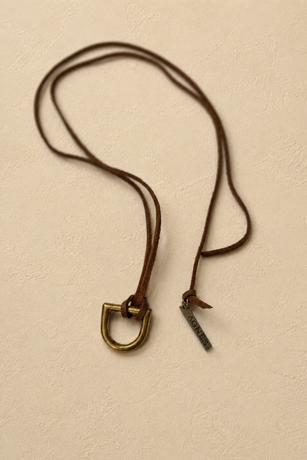 Estribo Tiento Necklace Mini Dorado