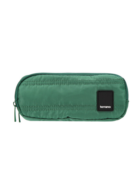 Cartuchera Quilting Verde