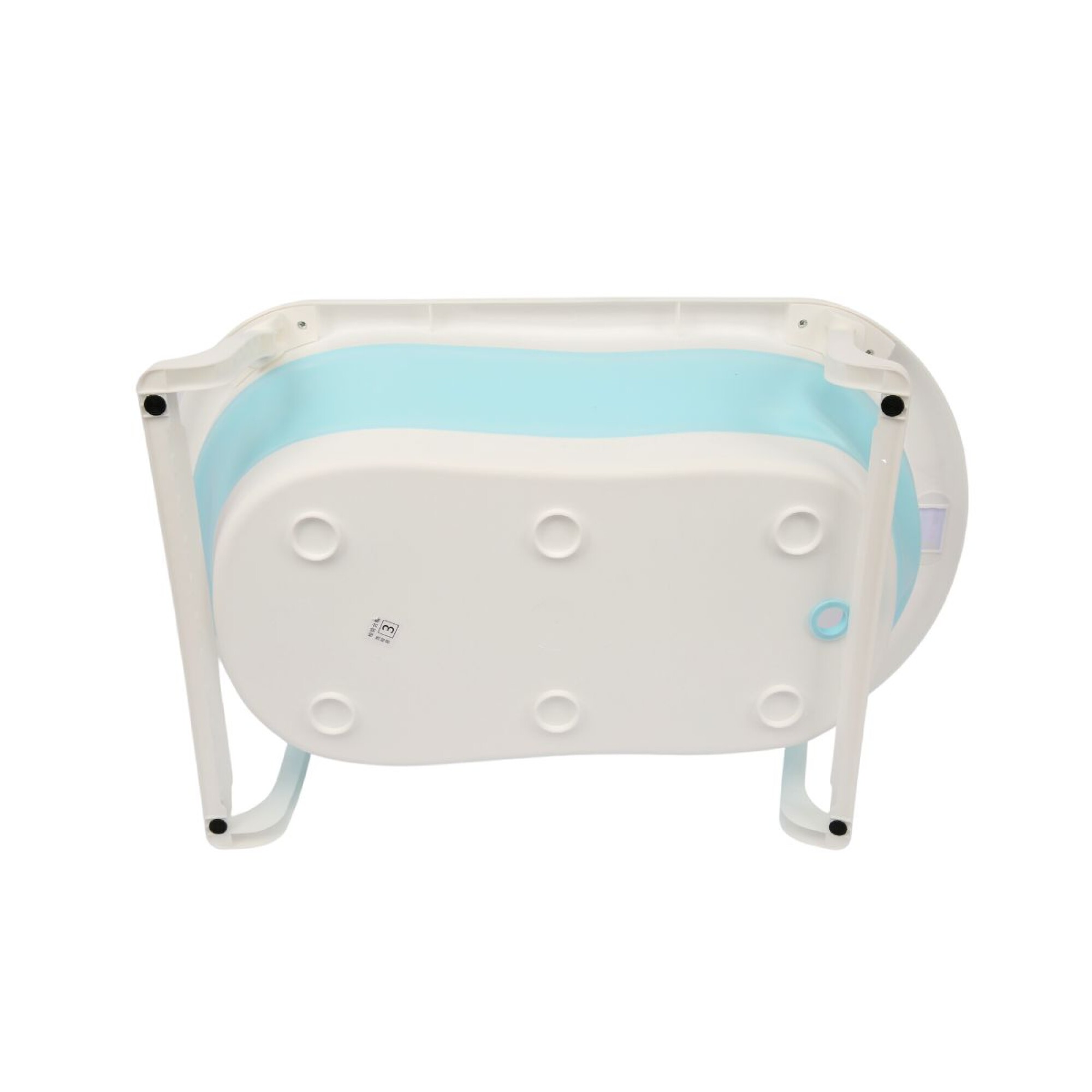 Bañito de Bebé Plegable Bañera Para Bebés con Baby Splash Color Azul —  Clemur