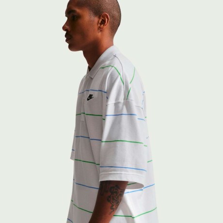 Camiseta Polo de Hombre Nike Sportswear Club Blanco