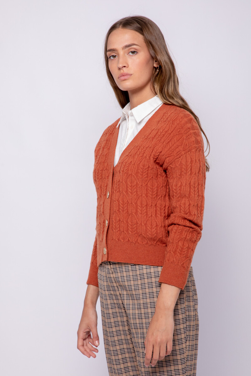 CARDIGAN BRIO Canela