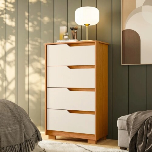 Comoda 4 Cajones - Sole Marrón