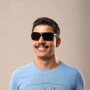 Lentes De Sol Polarizado New Sport Negro/Negro