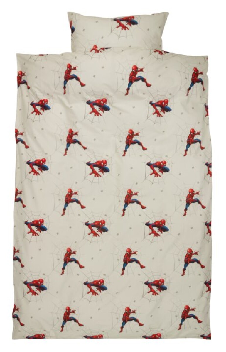 Juego funda nórdica SPIDERMAN 155x220 blanco 