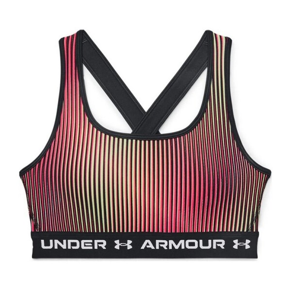 Top Under Armour HeatGear® Crossback MID Print Negro