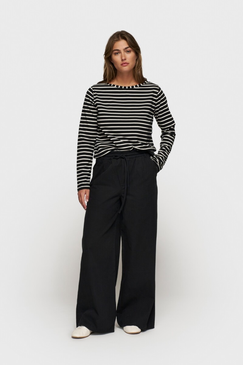 PANTALÓN ANCHO Negro