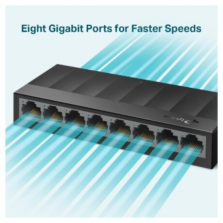 Switch Para Sobremesa TP-LINK TL-SG1008 Con 8 Puertos Gigabit Switch Para Sobremesa TP-LINK TL-SG1008 Con 8 Puertos Gigabit
