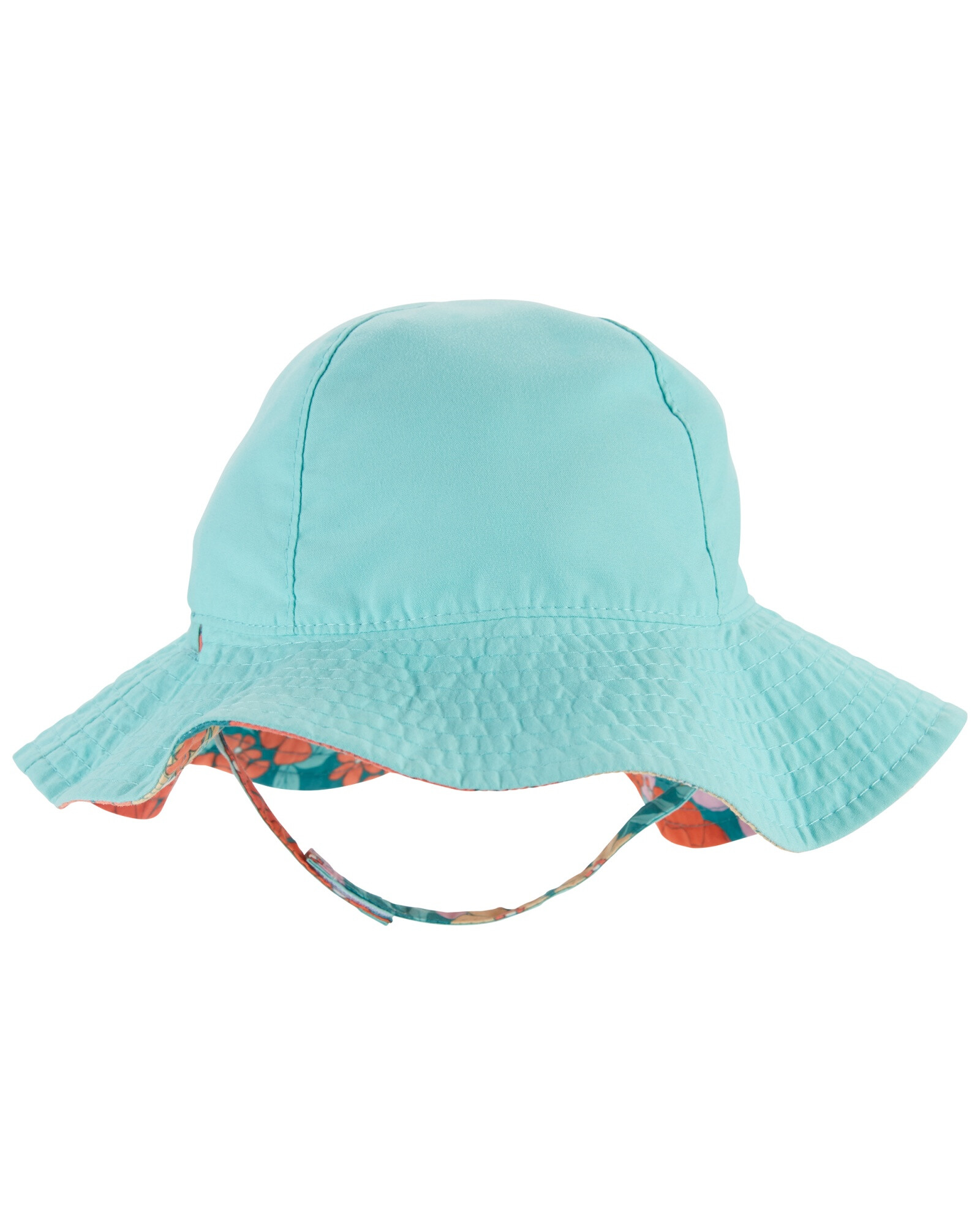 Gorro reversible con protección UPF +50 diseño floral Sin color