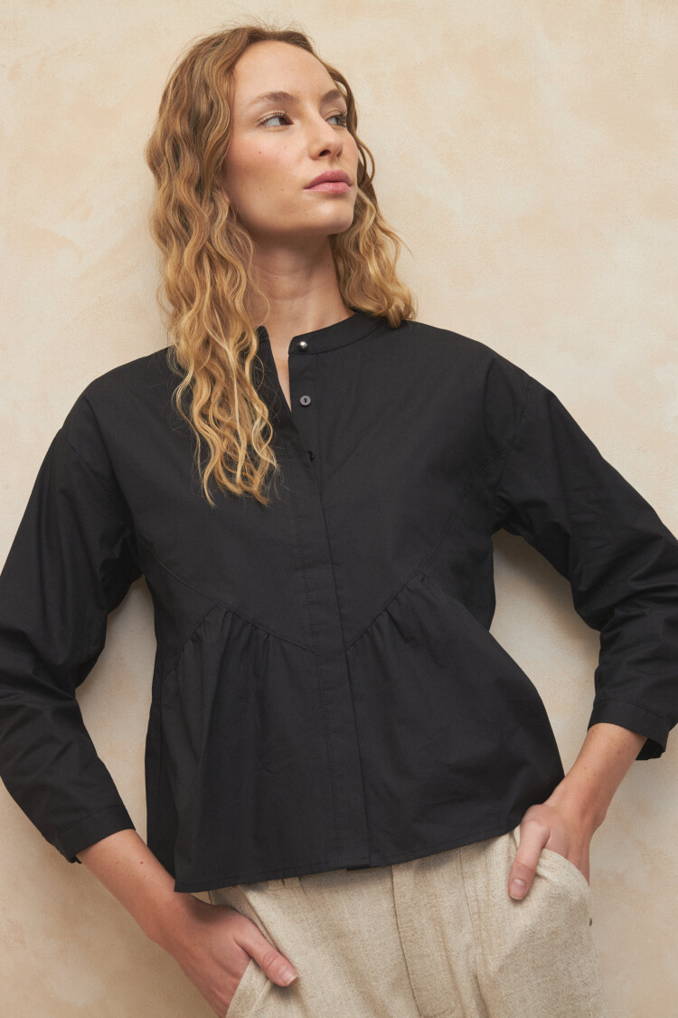 CAMISA MARIETA Negro