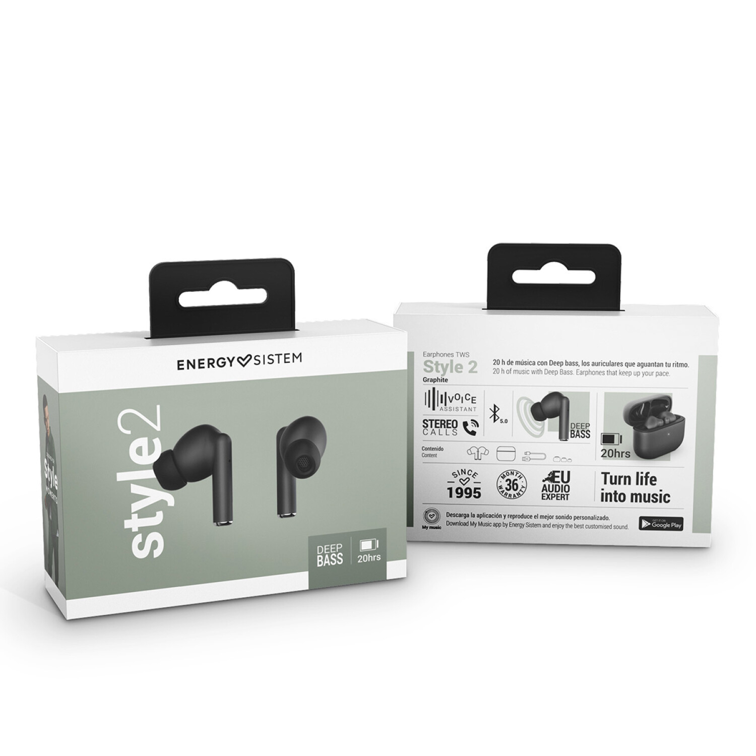 Auricular Energy Sistem Style NEGRO — Dimm