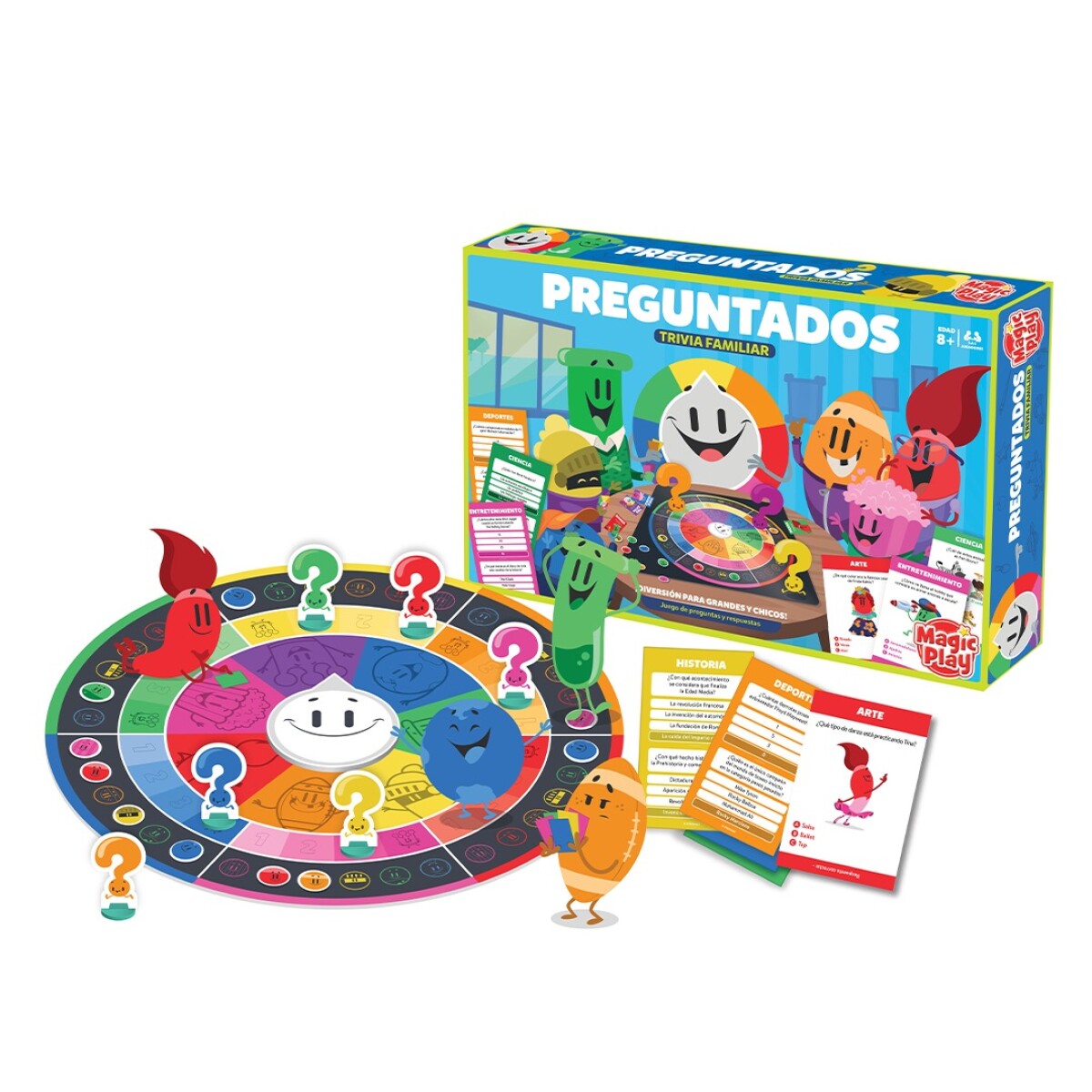Juego de Mesa Preguntados Familiar 
