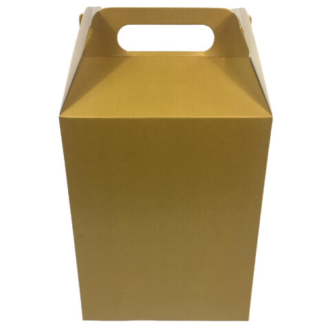 Caja Biodegradable Para Sorpresitas x10 und Dorado