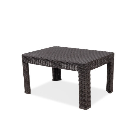 Juego de Jardín Santorini - 2 cuerpos, 2 butacas y mesa Moka