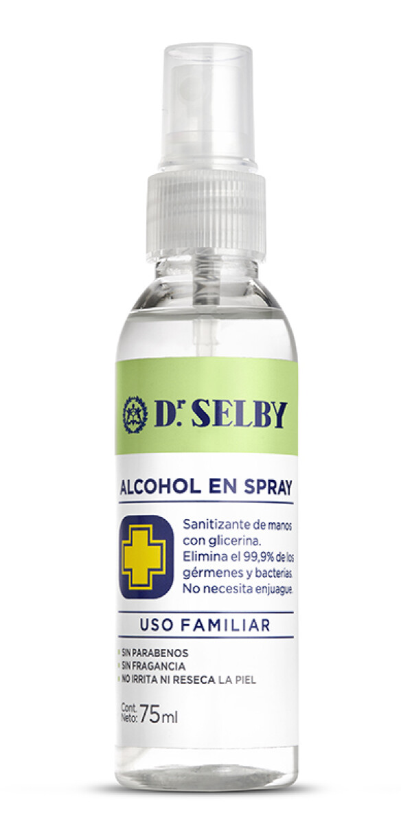 Alcohol Dr selby - Spray 75 ml 