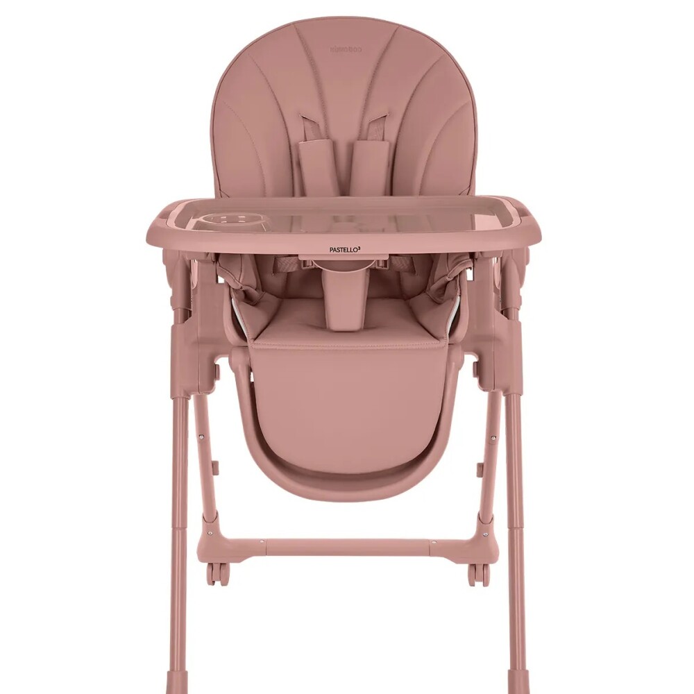 Silla de comer pastello 3 KIKKABOO pink