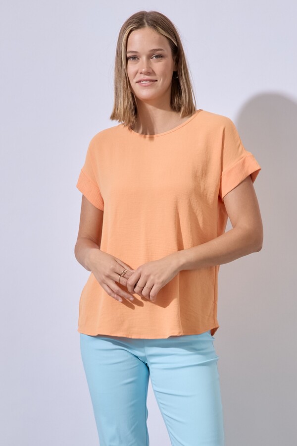 Blusa Solid ANARANJADO