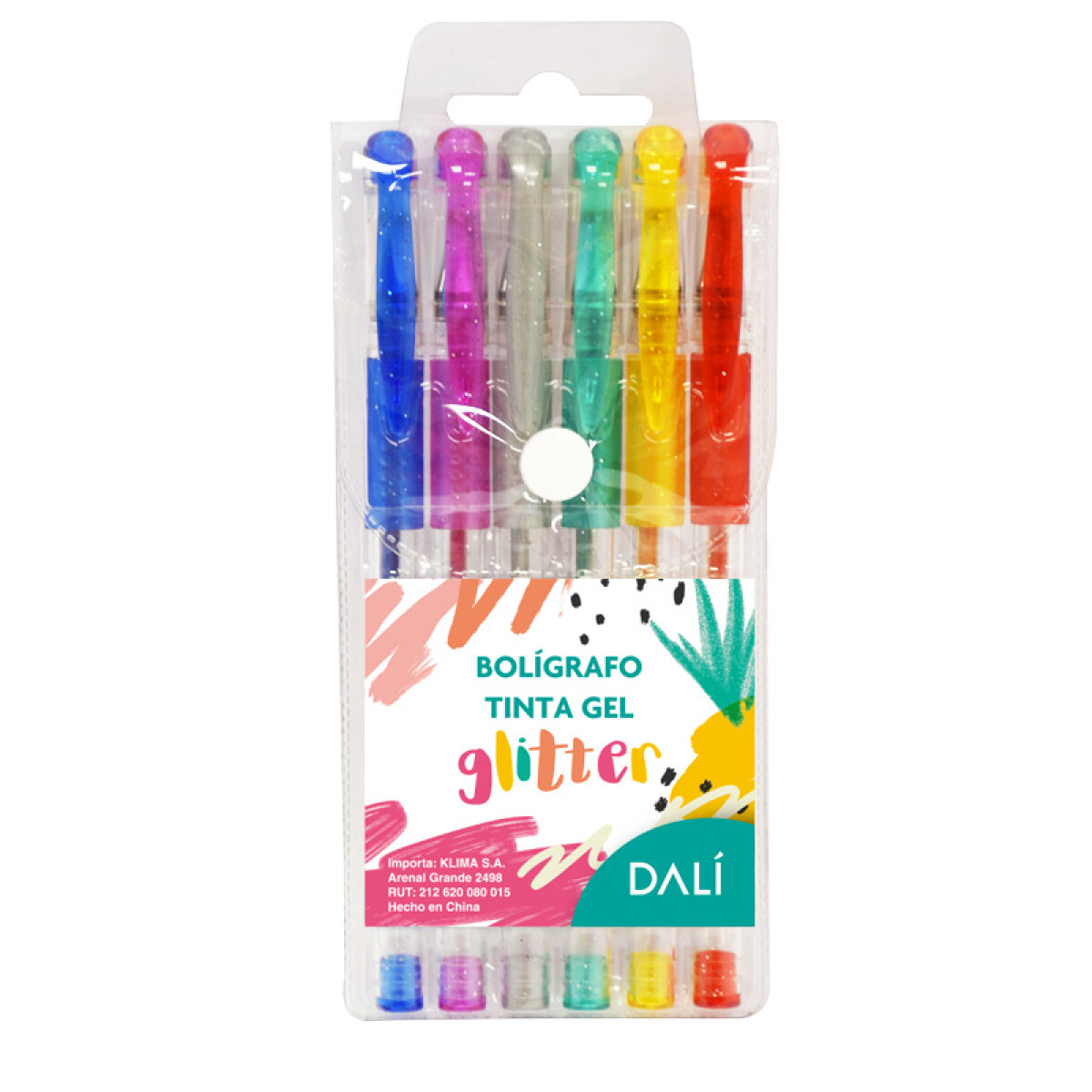 Bolígrafo Gel Glitter 