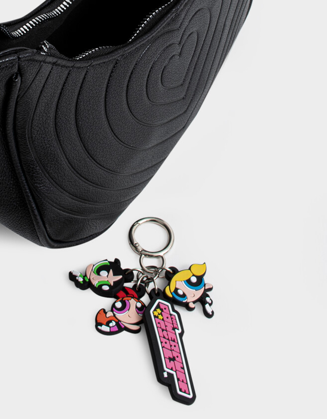 Marroquinería Licencias Cartera Con Charms "chicas Superpoderosas" - Combinacion Multicolor