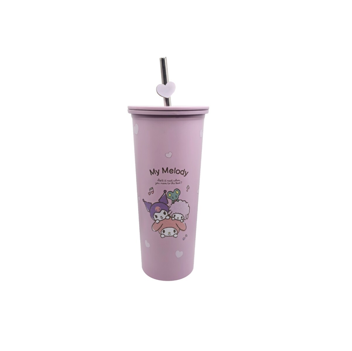 Vaso acero Sanrio 800ml - violeta 