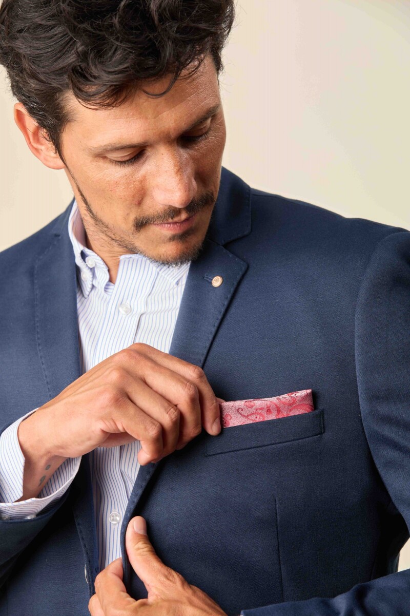 Pañuelo Bolsillo - Rojo Fantasia 