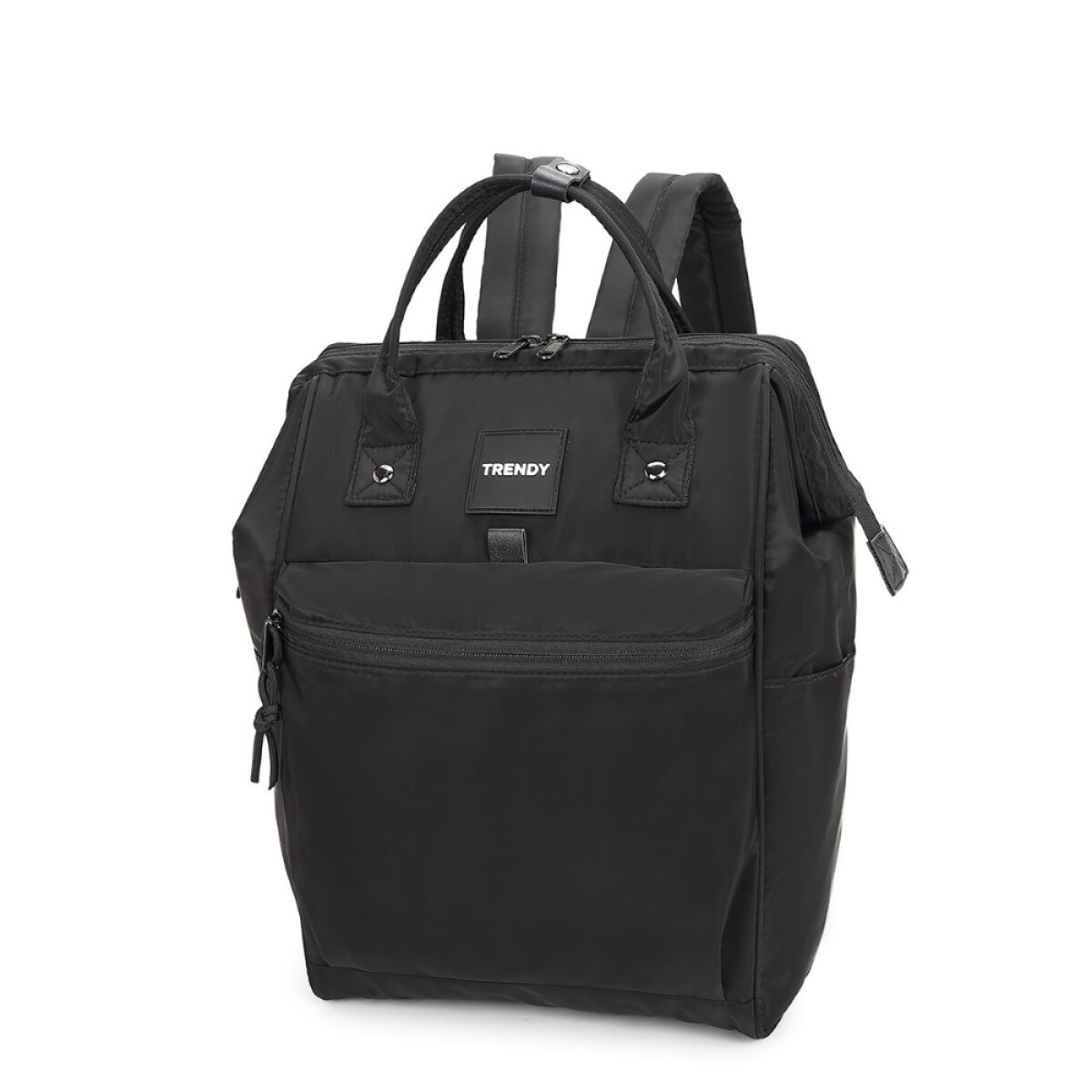 Mochila boca de pez multicierres - Negro 