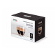 Set x2 vasos doble pared 200ml TRANSPARENTE