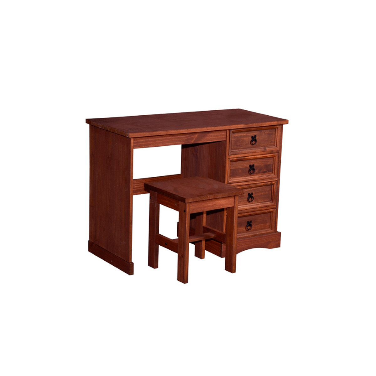 Escritorio 4 Cajones Con Banco Cera SMGB 