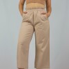 Pantalon Cropped Wanna Beige