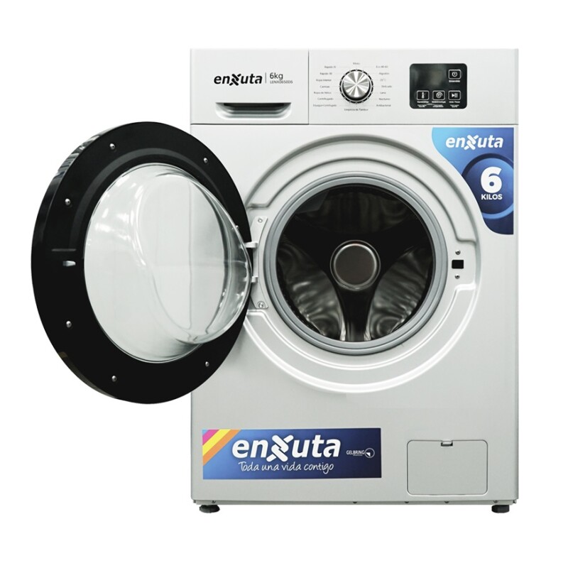 Lavarropa Enxuta 6 Kg Digital Silver Lenx0650ds 1000 Rpm Lavarropa Enxuta 6 Kg Digital Silver Lenx0650ds 1000 Rpm