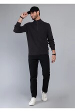 Sweater Medio Cierre Arrow CHARCOAL