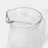 JARRA DE VIDRIO TRANSP C/TAPA 1.1L Unica