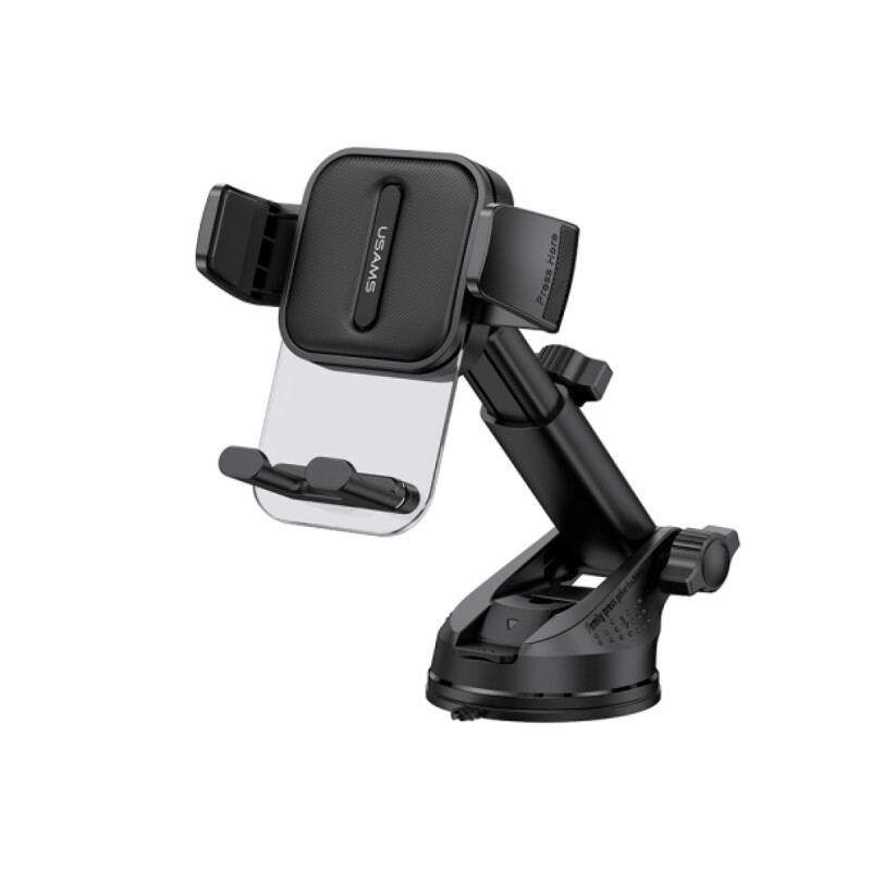 Soporte para auto Usams retráctil 360° color negro Soporte Para Auto Usams Retráctil 360° Color Negro
