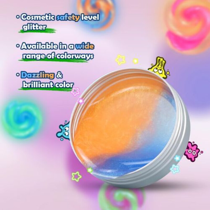 Dazzling Multicolor Slime P010