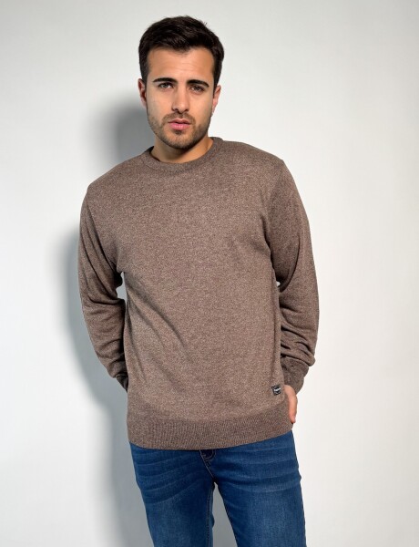 Sweater tejido Sigur Marron