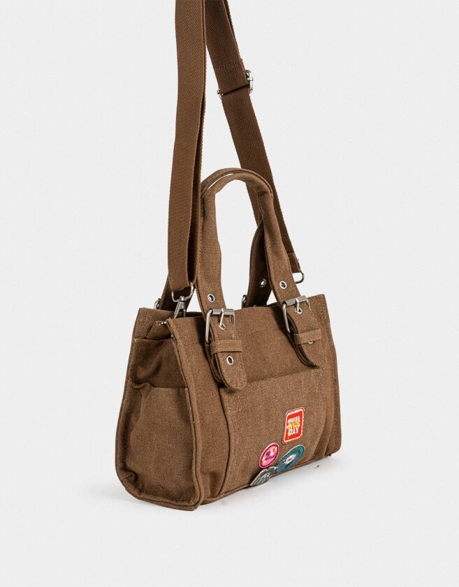 City Cartera City Parches - Marron Chocolate