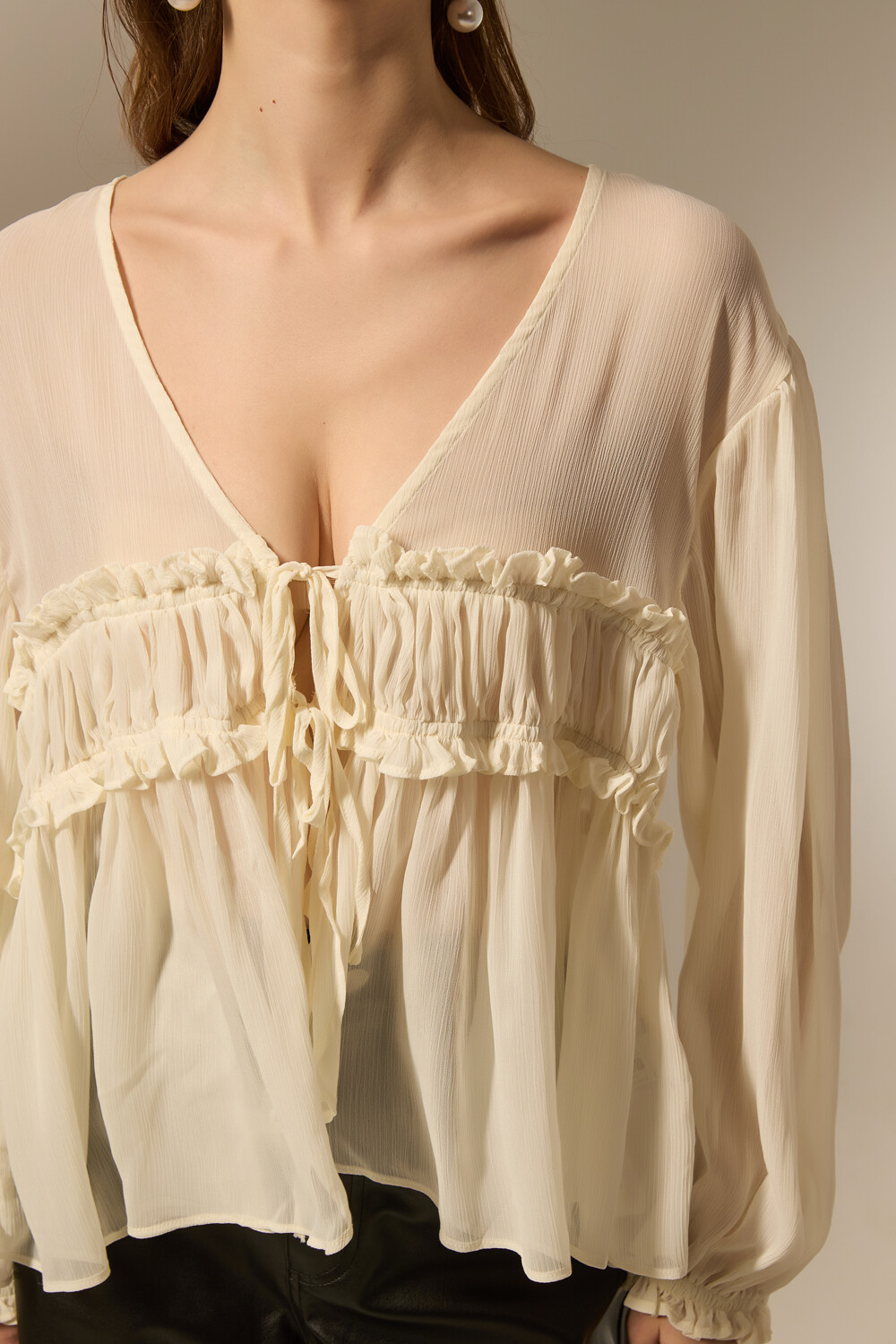 Blusa Celin Crudo / Natural