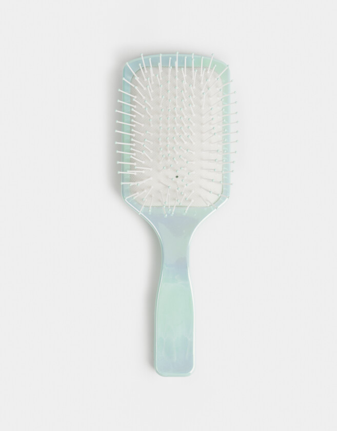 Cepillos y Peines Atitude On Fleek Cepillo Desenredante Cuadrado - Azul Celeste