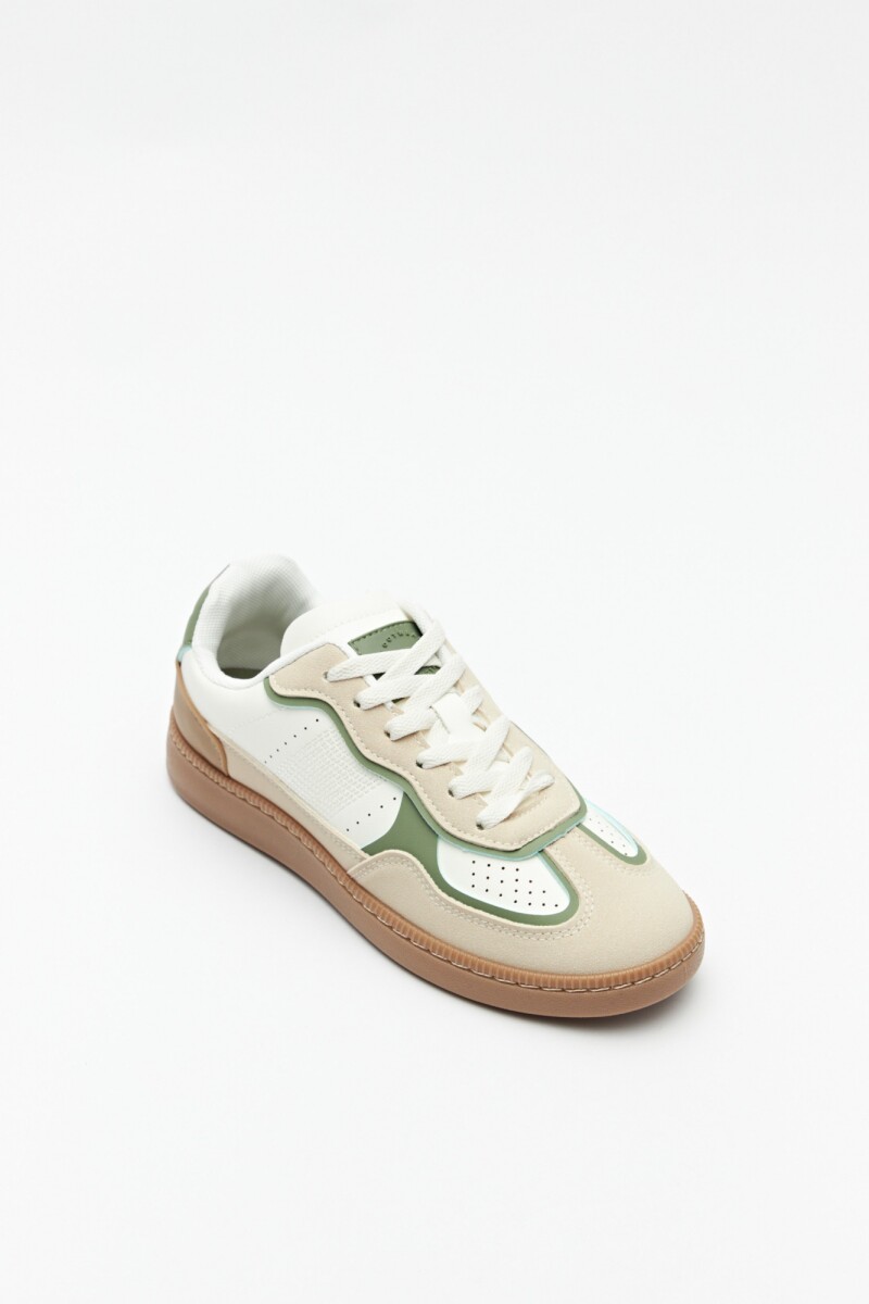 ZAPATILLA GOLETTA Verde Grisáceo