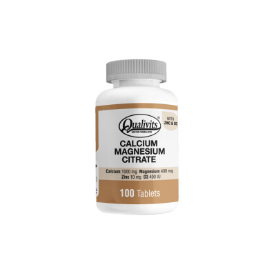 Calcium + Magnesium + Citrate Qualivits Calcium-magnesium-citrate Qual