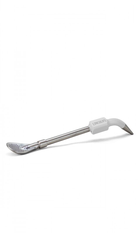 BOMBILLA GALACTIC ACERO INOXIDABLE BLANCO