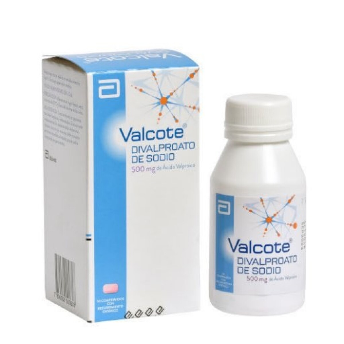 Valcote 500 Mg. 50 Comp. 