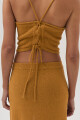 Falda Nerea Mostaza
