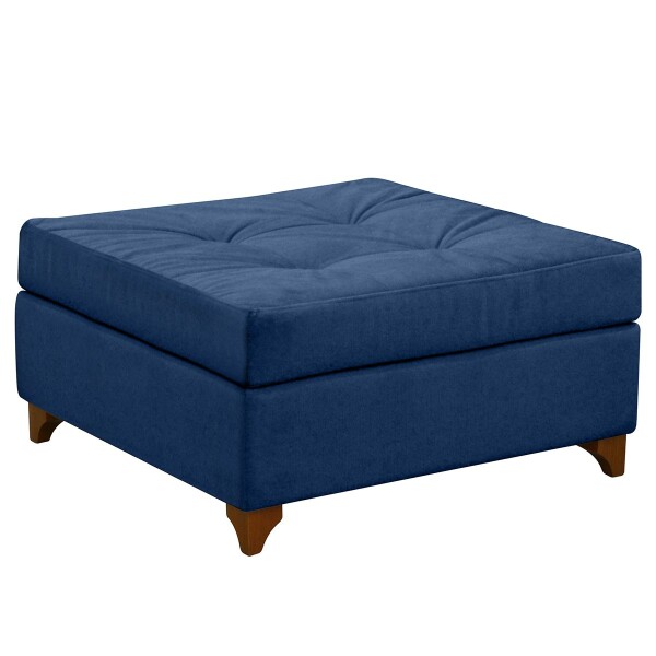 Puff Otomano Qatar Azul PUFF OTOMANO QATAR AZUL